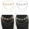 Vintage Moon Layered Waist Chain Belt For Women Punk Hip Hop High Waist Statement Accessory 0