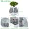 Disco Ball Planter Mirror Mosaic Vase Aesthetic Home Decor Plant Holder 5