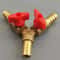 HeavyDuty Brass Y Ball Valve 3 Way Hose Connector With ShutOff Control 1