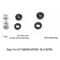 Titanium MTB Brake Piston Repair Kit For Shimano XT M8000 SLX Series 4