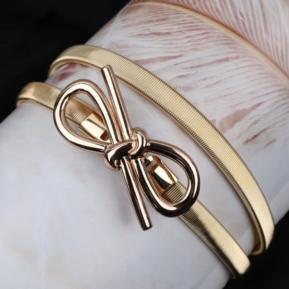 Elegant Stretch Gold Waist Chain Belt For Women 9