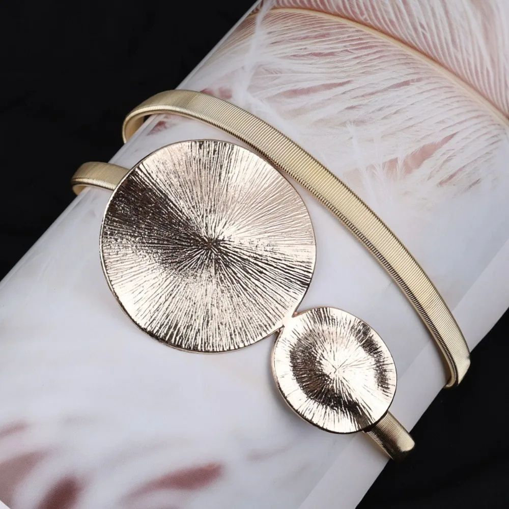 Elegant Stretch Gold Waist Chain Belt For Women 10