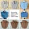 Elegant Vintage Detachable Collar Chic Fake Blouse Accessory For Women 3
