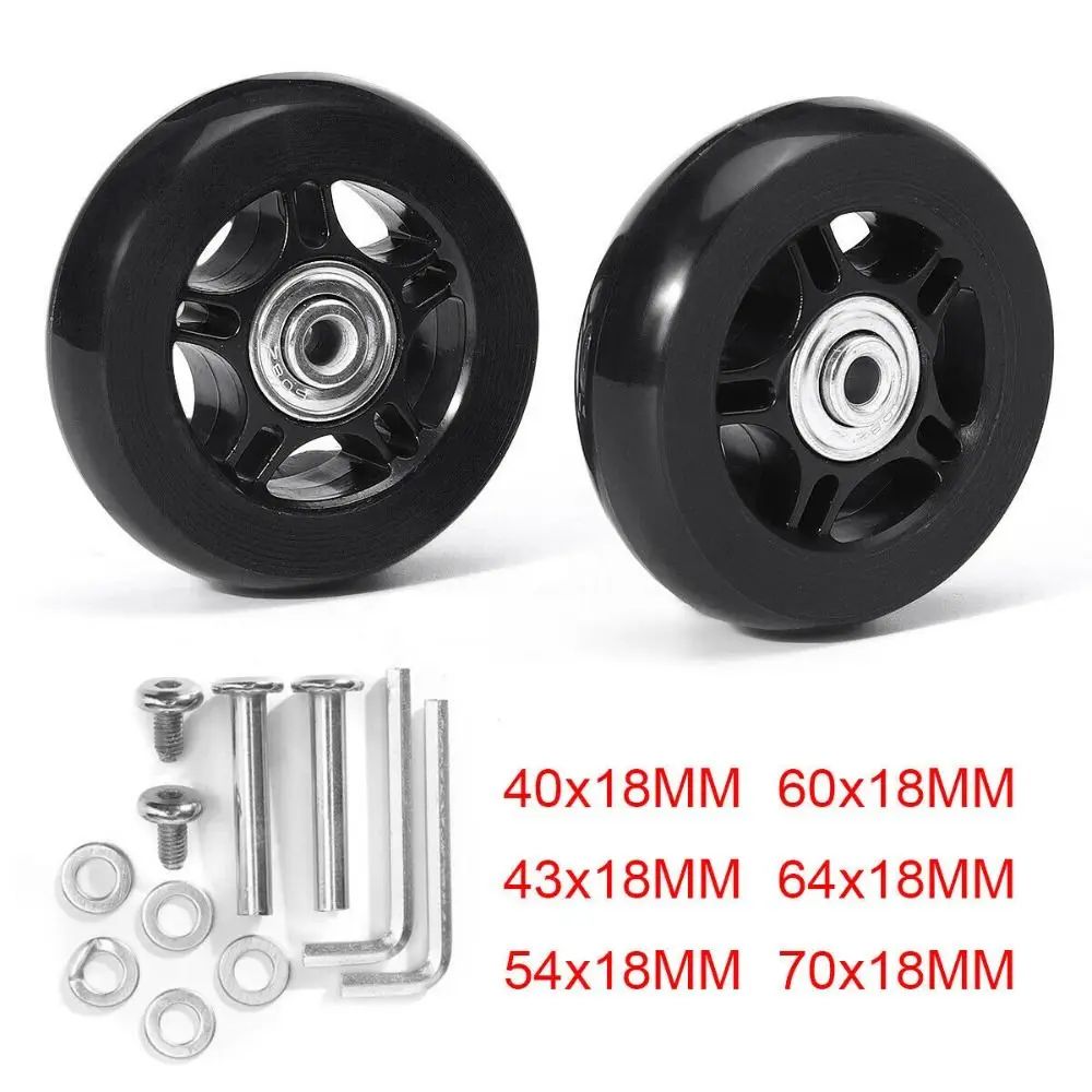 SmoothRoll Replacement Luggage Wheels Repair Kit 3
