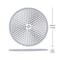 Stainless Steel Shower Drain Hair Catcher Bathtub Drain Filter Protector 5
