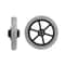 Heavy Duty Wheelchair Caster Wheel Replacement With Solid Tire 68 Inch Options 7