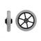 Heavy Duty Wheelchair Caster Wheel Replacement With Solid Tire 68 Inch Options 7