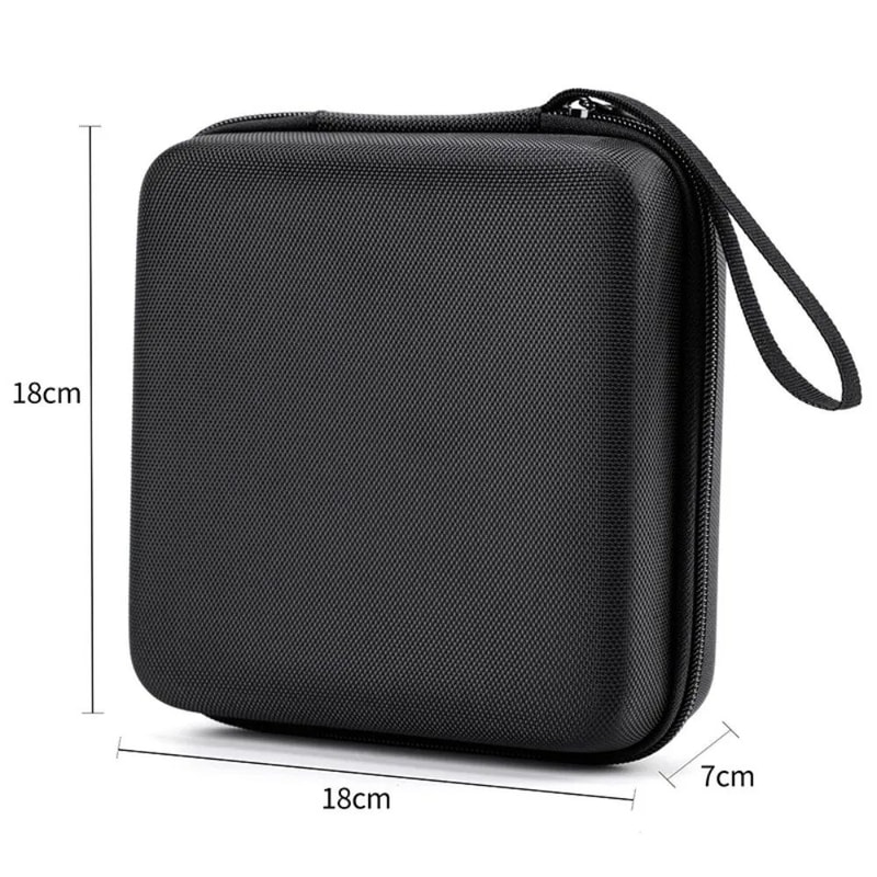 Mini Travel Earphone Case Durable EVA Storage Case With Zipper For Cables Accessories 6
