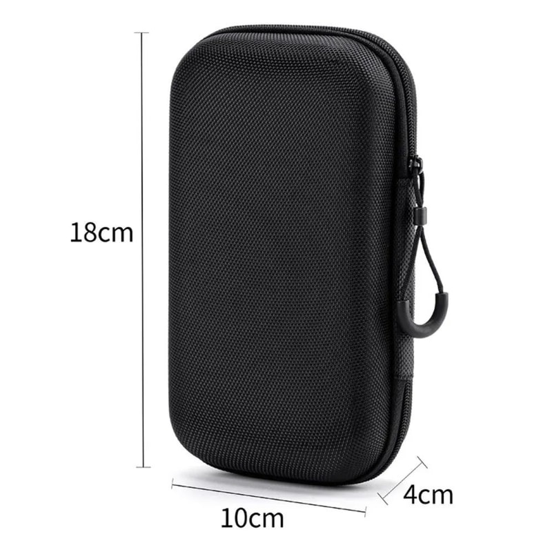 Mini Travel Earphone Case Durable EVA Storage Case With Zipper For Cables Accessories 10