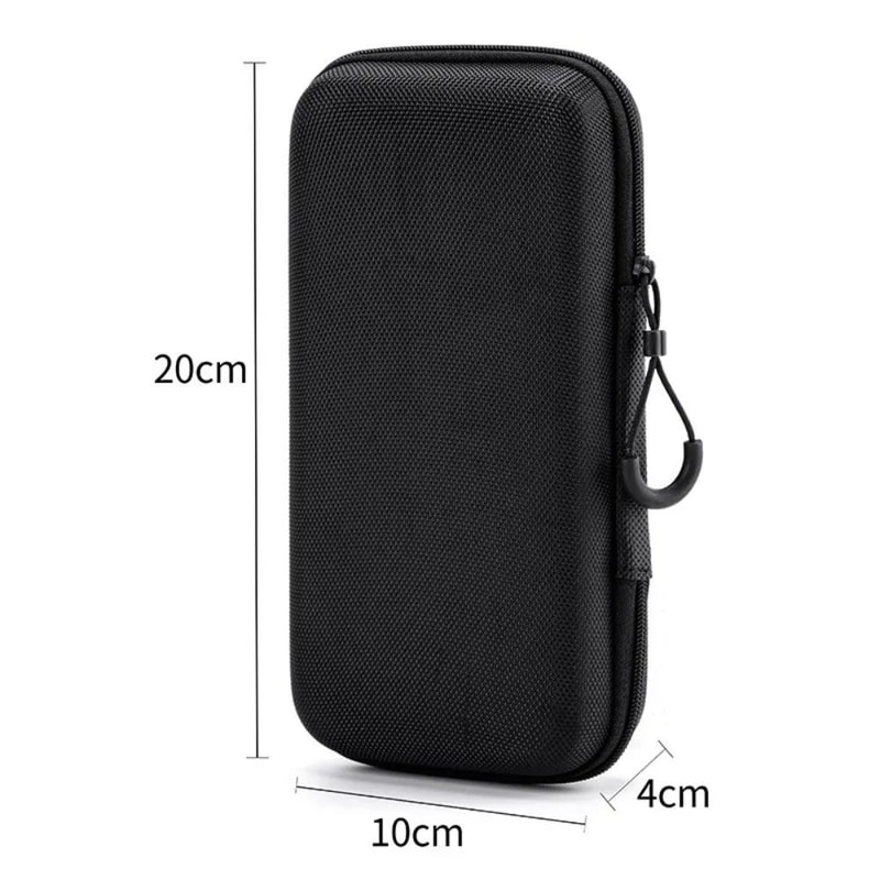 Mini Travel Earphone Case Durable EVA Storage Case With Zipper For Cables Accessories 11