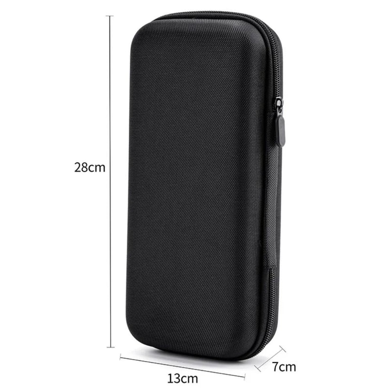 Mini Travel Earphone Case Durable EVA Storage Case With Zipper For Cables Accessories 13