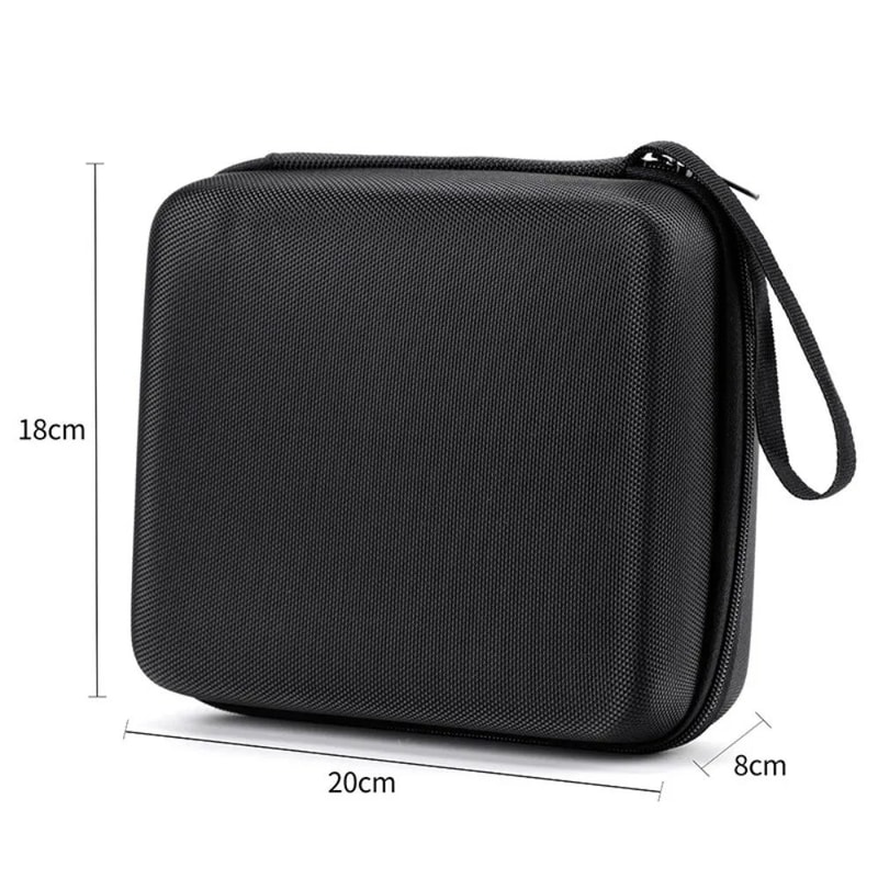 Mini Travel Earphone Case Durable EVA Storage Case With Zipper For Cables Accessories 14