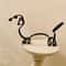 Modern Wrought Iron Dog Figurine For Minimalist Home Decor 7