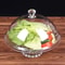 Elegant Acrylic Cake Stand With Cover Dustproof Dessert Display Dome 0