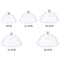 Elegant Acrylic Cake Stand With Cover Dustproof Dessert Display Dome 5