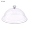 Elegant Acrylic Cake Stand With Cover Dustproof Dessert Display Dome 9