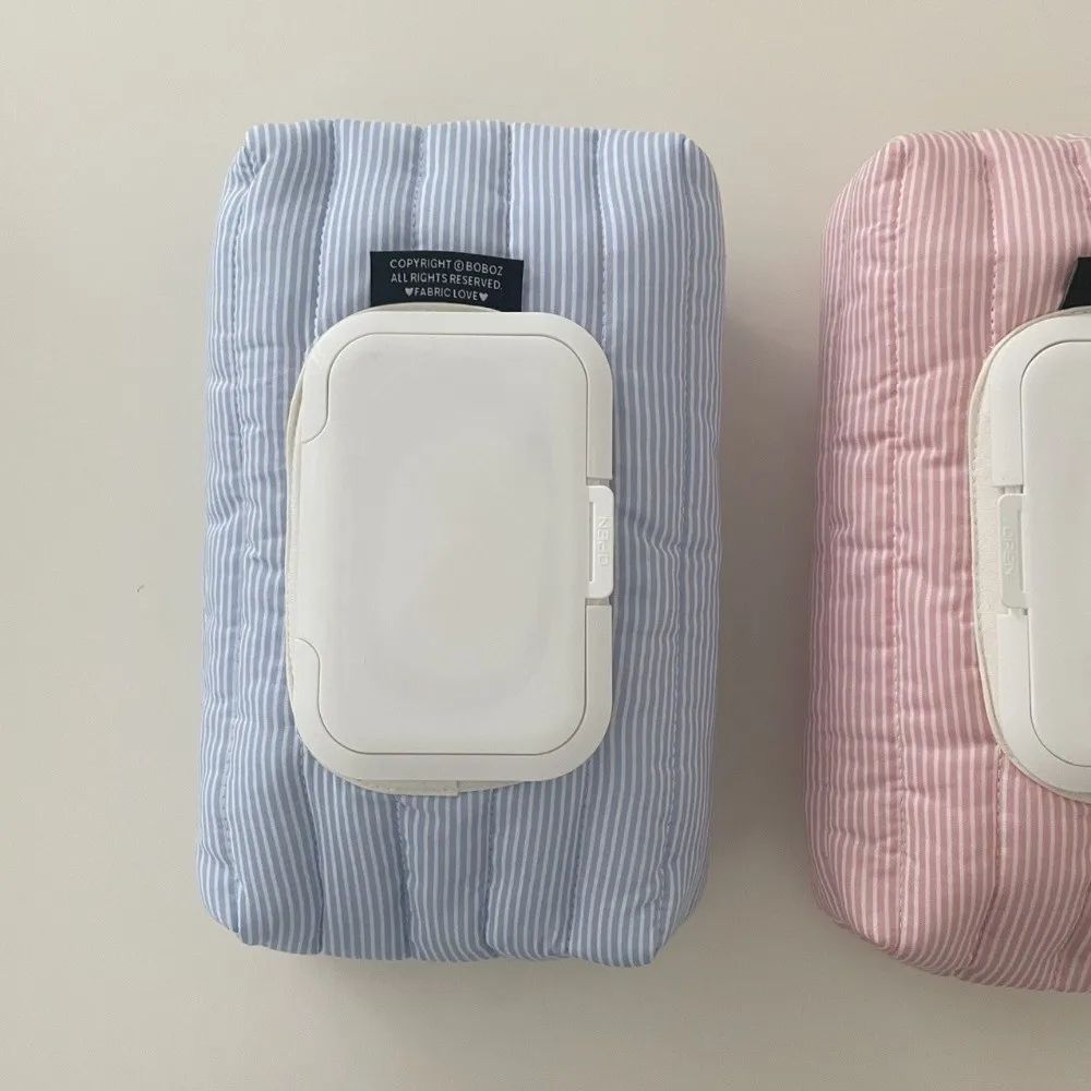 Portable Quilted Wet Wipe Pouch Tissue Case Organizer 1