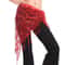 Sequin Tassel Belly Dance Hip Scarf Costume Belt For Women 14
