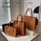 Minimalist Felt Shoulder Bag For Women Large Capacity Casual Crossbody Messenger 23