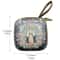 Virgin Mary Rosary Storage Bag Portable Christian Jewelry Box 20