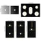 5Hole Reusable Stovetop Protector Gas Stove Liner Set 5