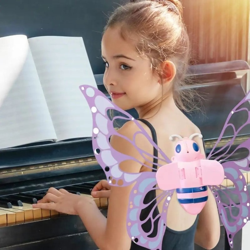 Magical Light Up Fairy Wings For Girls With Moving LED Butterfly Glow 3