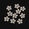 Elegant Rhinestone Pearl Flower Buttons Set For Wedding Crafts And DIY Accessories 5