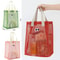 Cartoon Big Eyes Mesh Beach Bag Travel Cosmetic Organizer 3