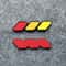 Toyota TriColor Grille Badge Emblem For Tacoma 4Runner Tundra 10