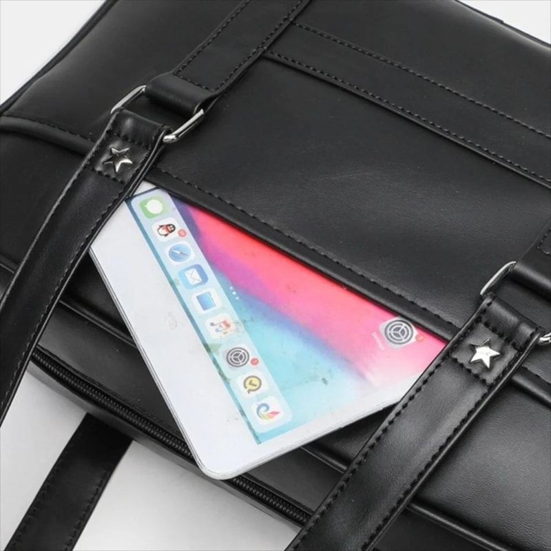 Japanese JK PU Leather Crossbody School Bag 1