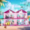 Summer Villa Building Block Set For Kids 3