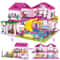 Summer Villa Building Block Set For Kids 5
