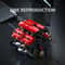 V8 Engine Model Kit With Motorized Building Blocks 1370pcs STEM Assembly Set 4