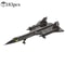 SR71 Blackbird Building Blocks STEM Spy Plane Model Kit 6