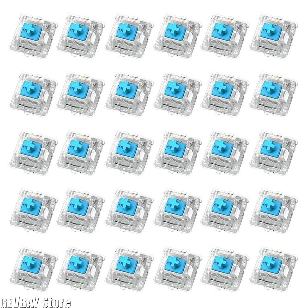 30Piece Tactile Mechanical Keyboard Switch Kit For Smooth Typing Easy DIY Repair 0