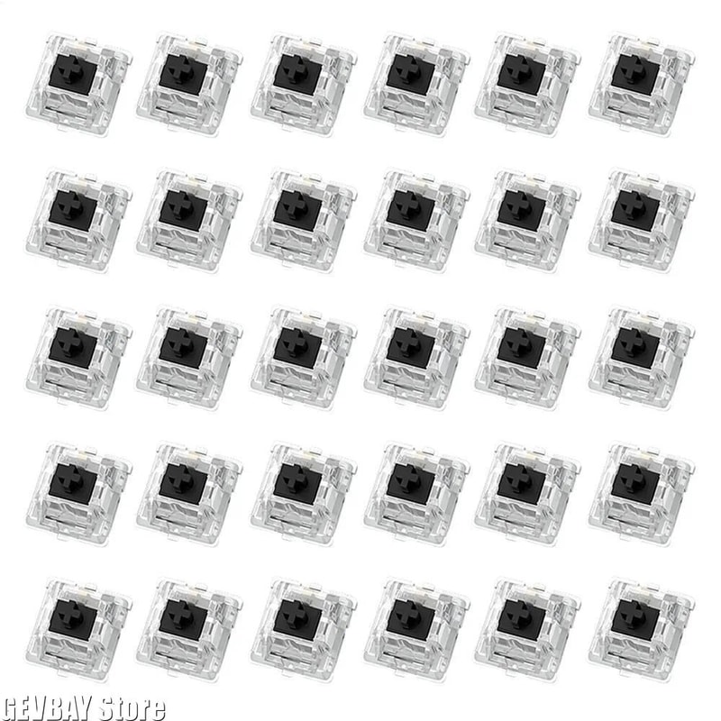 30Piece Tactile Mechanical Keyboard Switch Kit For Smooth Typing Easy DIY Repair 5