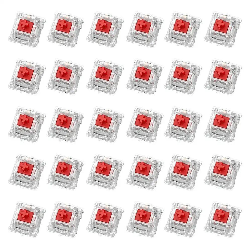 30Piece Tactile Mechanical Keyboard Switch Kit For Smooth Typing Easy DIY Repair 6