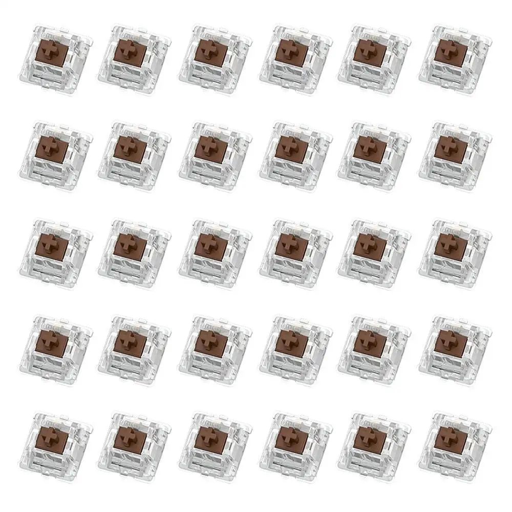 30Piece Tactile Mechanical Keyboard Switch Kit For Smooth Typing Easy DIY Repair 7