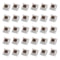 30Piece Tactile Mechanical Keyboard Switch Kit For Smooth Typing Easy DIY Repair 7