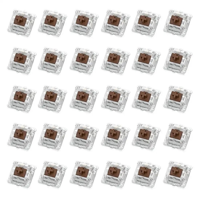 30Piece Tactile Mechanical Keyboard Switch Kit For Smooth Typing Easy DIY Repair 7