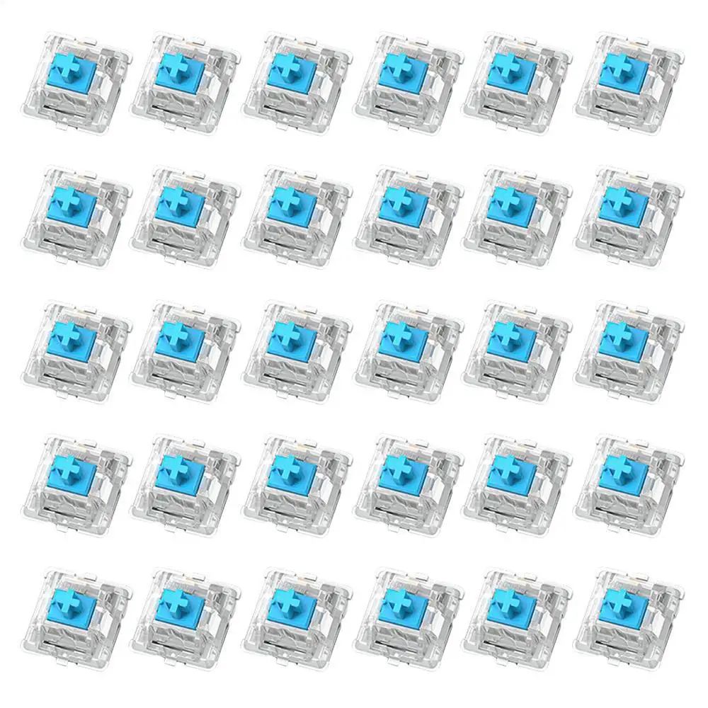 30Piece Tactile Mechanical Keyboard Switch Kit For Smooth Typing Easy DIY Repair 8
