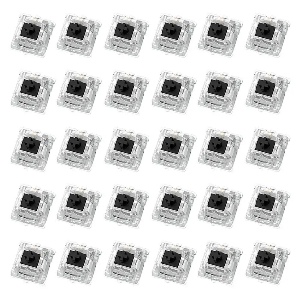 30Piece Tactile Mechanical Keyboard Switch Kit For Smooth Typing Easy DIY Repair 9