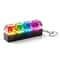 RGB Mini Keypad Fidget Toy Clicky Keyboard Keychain For Stress Relief 6