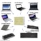 White Hebrew Keyboard Stickers For Laptop And Desktop Keyboards 2