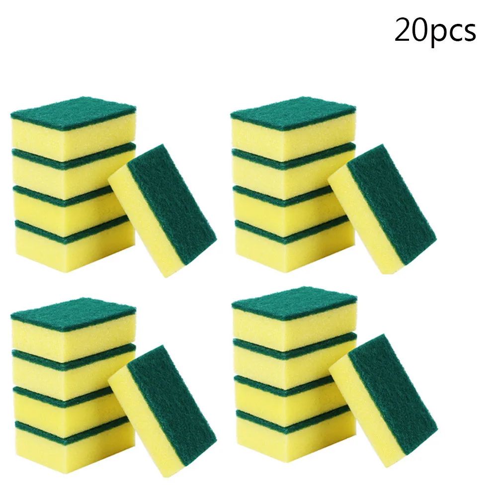 Nano Emery Dishwashing Sponge Set For Pots Pans Rust Removal 6