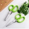 5Blade Herb Scallion Kitchen Scissors Stainless Steel Herb Scissors For Fast Meal Prep 5