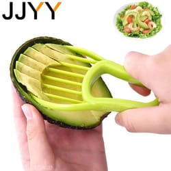 3-in-1 avocado slicer & pitter – multi-function avocado cutter and fruit prep tool