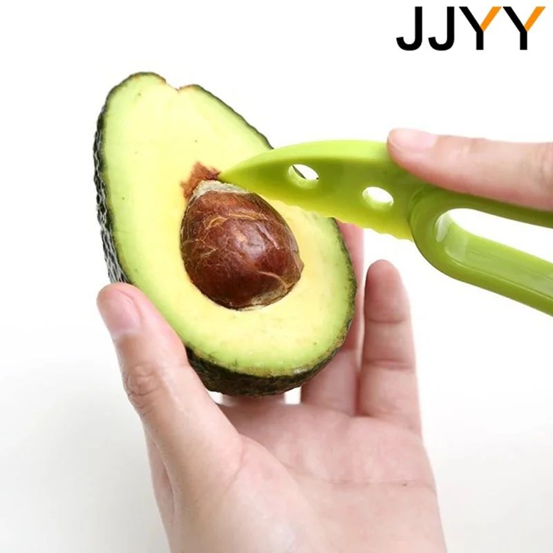 3in1 Avocado Slicer Pitter MultiFunction Avocado Cutter And Fruit Prep Tool 2