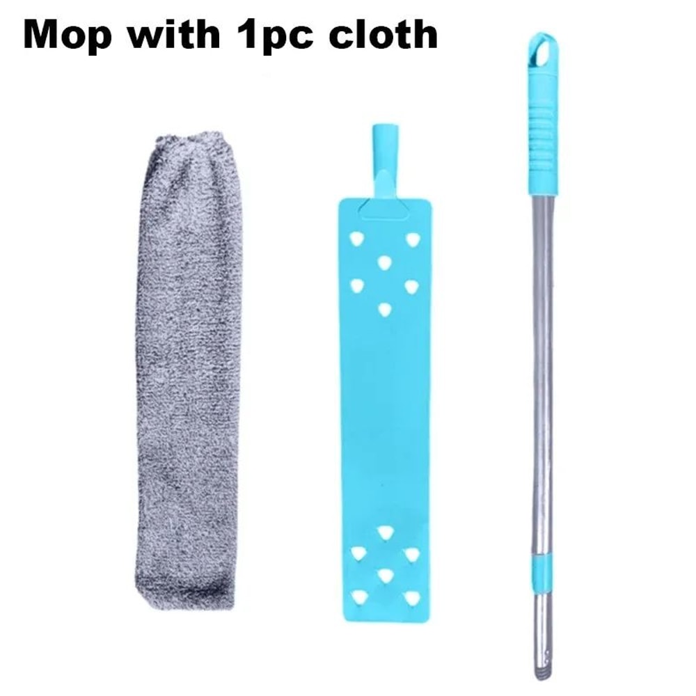 Flexible Long Handle Dust Mop For Under Bed And Ceiling Cleaning 9