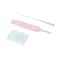 Long Handle Dust Gap Cleaning Brush With 10 Cloth Pads 1
